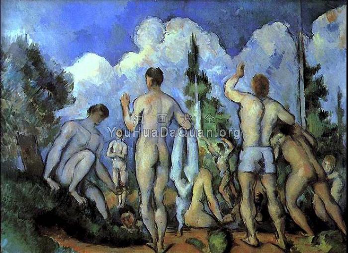 Bathers - 保罗·塞尚